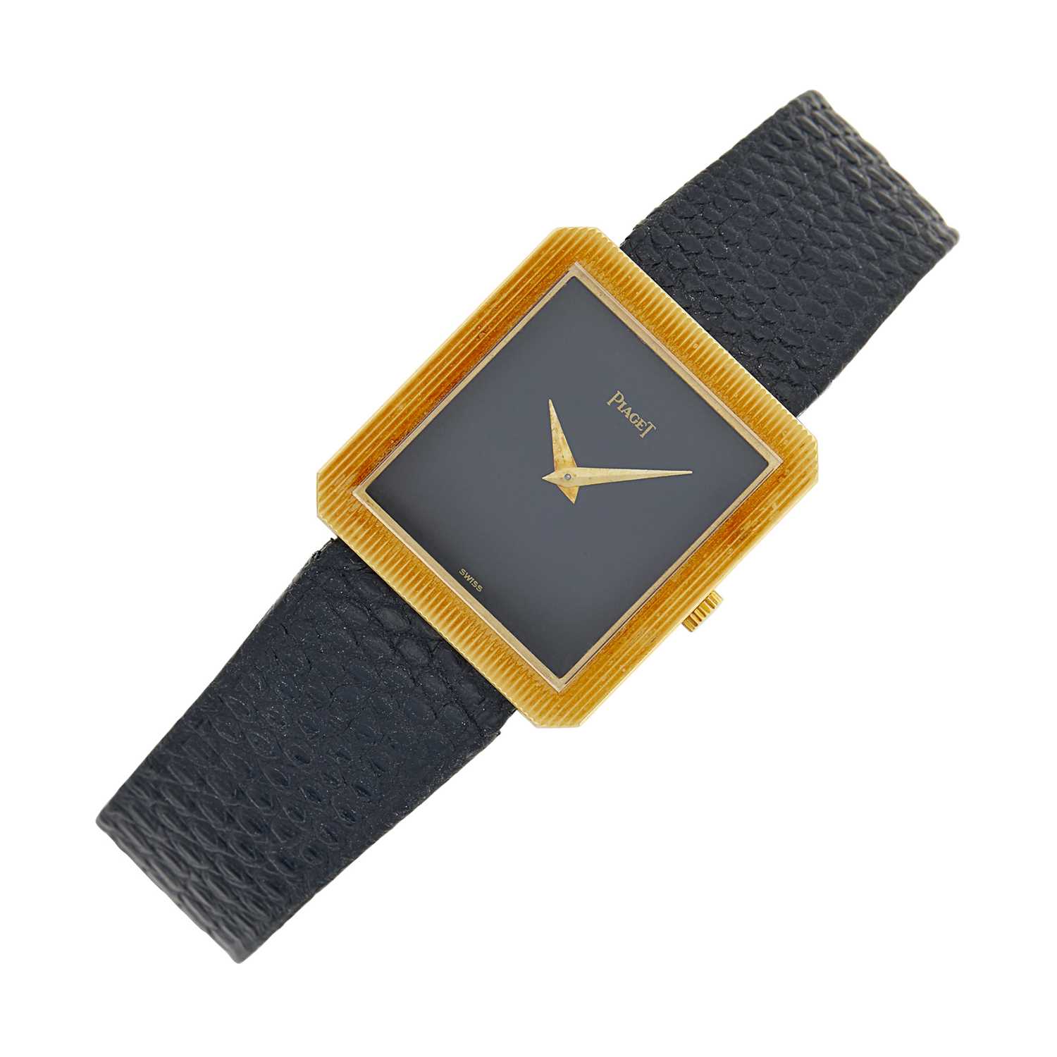Lot 108 - Piaget Gold Wristwatch