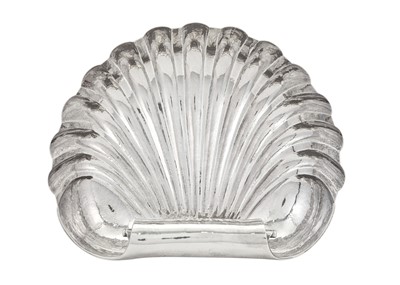 Lot 56 - Buccellati Sterling Silver Shell-Form Centerpiece