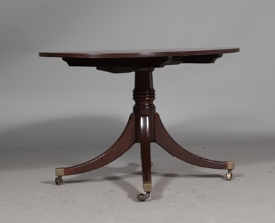 Lot 97 - George III Mahogany Breakfast Table