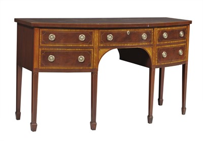 Lot 133 - Federal Style Inlaid Mahogany Sideboard