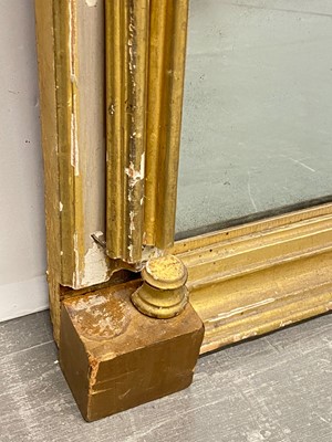 Lot 128 - Regency Giltwood and Eglomise Mirror
