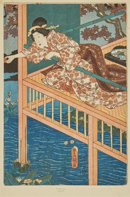 Lot 122 - A Group of Japanese Ukiyo-e Woodblock Prints