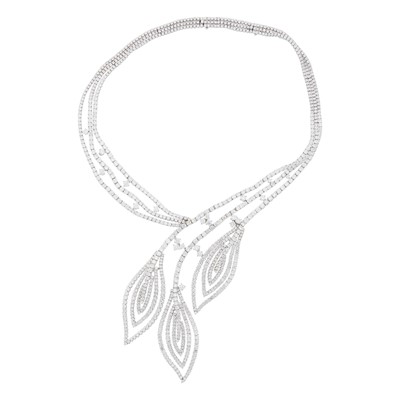 Lot 74 - Chimento White Gold and Diamond Necklace