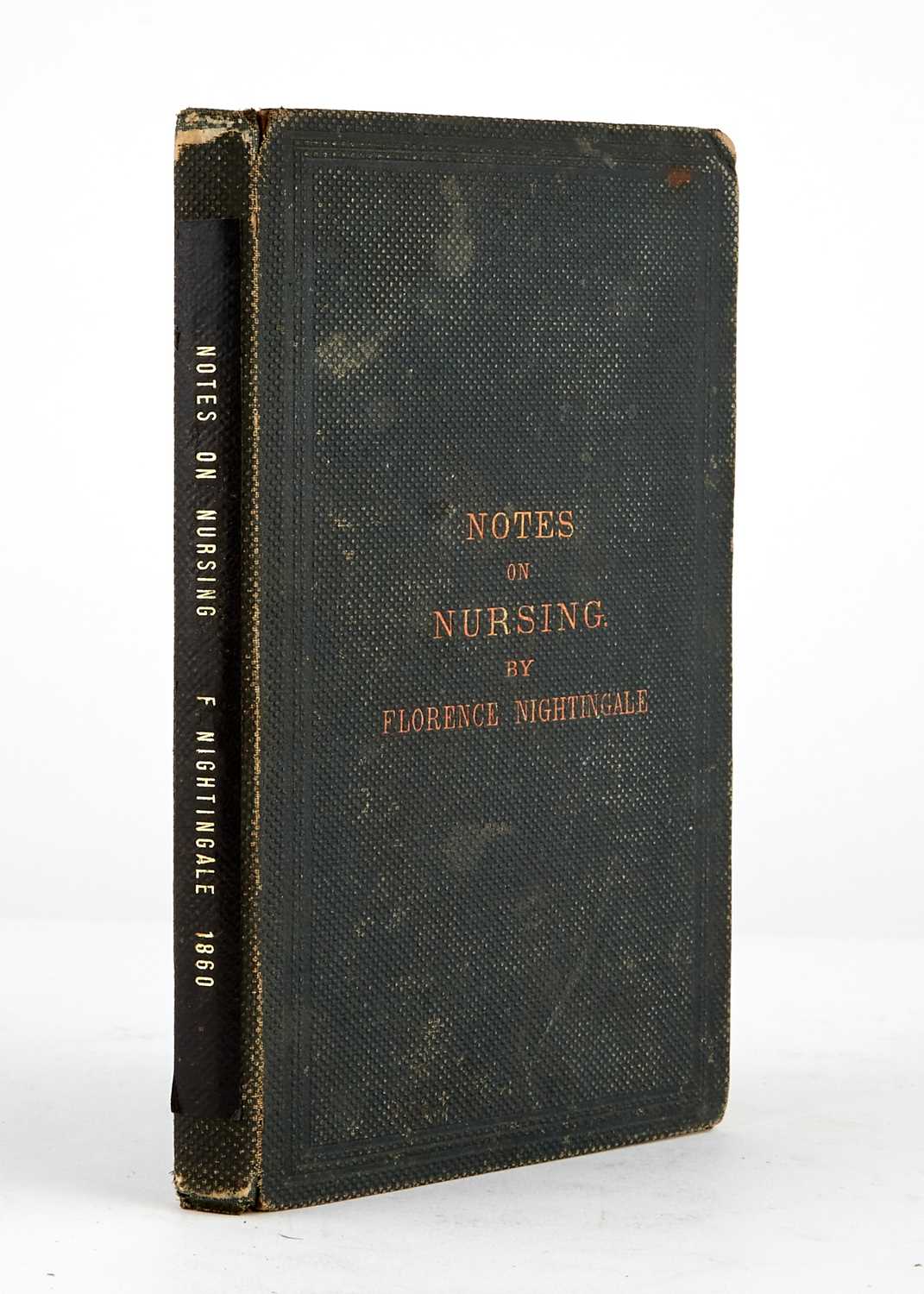 Lot 20 - NIGHTINGALE, FLORENCE. Notes on Nursing: What It Is, and What It Is Not.