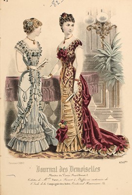 Lot 6 - [COSTUMES]
Two illustrated books about European costumes and a collection of historical costume plates.