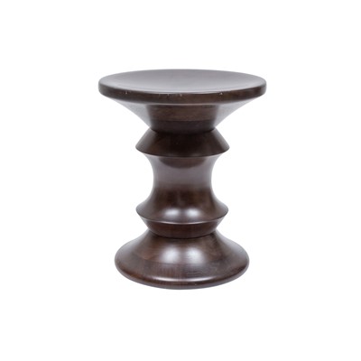 Lot 604 - Charles and Ray Eames Walnut "Time Life" Stool