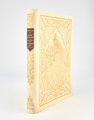 Lot 246 - Rubaiyat designed by Sangorski & Sutcliffe. One of 500 copies. Gilt vellum binding.