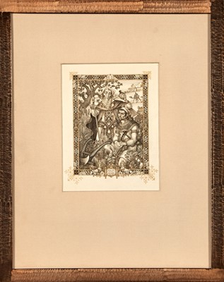 Lot 331 - Original pen and ink drawing for Samuel & Saul by Arthur Szyk