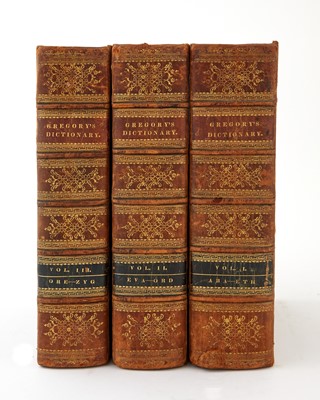 Lot 30 - GREGORY, G.
A New and Complete Dictionary of Arts and Sciences Including the latest Improvement and Discovery and the Present State of every branch of Human Knowledge.