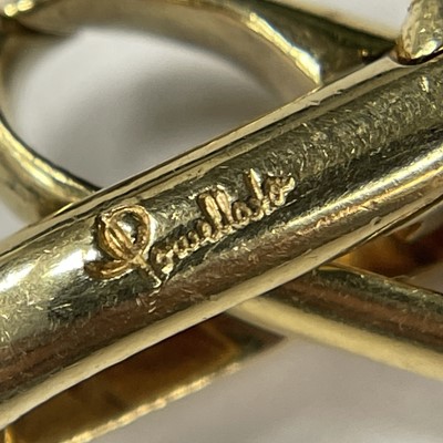 Lot 86 - Pomellato Two-Color Gold and Diamond Necklace/Bracelets Combination