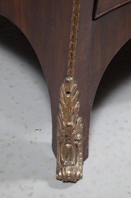 Lot 118 - George III Gilt-Metal Mounted Mahogany Serpentine Commode