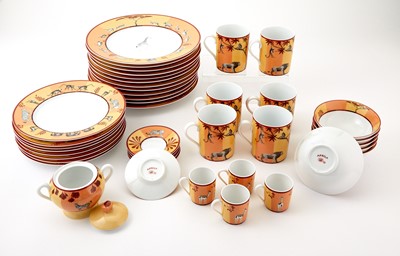 Lot 308 - Hermes Porcelain Partial Dinner Service