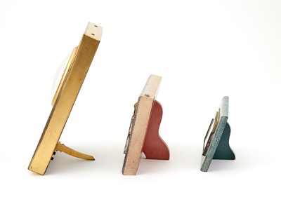 Lot 141 - Three Shagreen Desk Articles