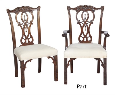 Lot 117 - Set of Twelve George III Style Dining Chairs