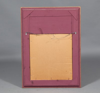 Lot 153 - Faux Marble Painted Mirror