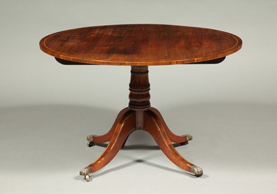Lot 118 - Regency Rosewood Breakfast Table