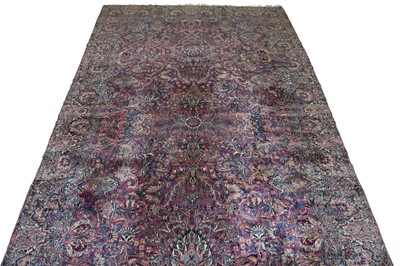 Lot 228 - Kerman Carpet
