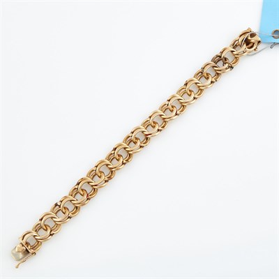 Lot 69 - Gold Flexible Bracelet, 14K 37 dwt.
