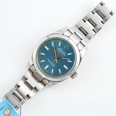 Lot 70 - Mans Metal Bracelet Watch, 31 Jewels, Rolex,...