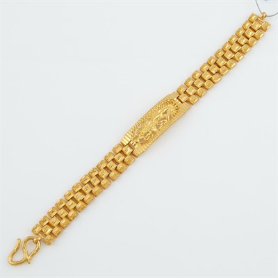Lot 88 - Gold Flexible Bracelet, 24K 37 dwt.