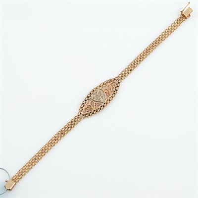 Lot 150 - Gold Flexible Bracelet, 14K 5 dwt.