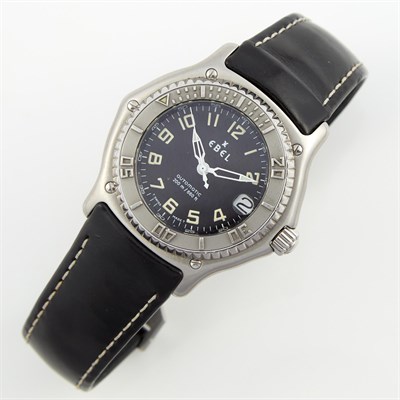 Lot 229 - Mans Metal Wrist Watch, Ebel, Automatic