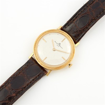 Lot 235 - Mans Gold Wrist Watch, Baume & Mercier, 18K