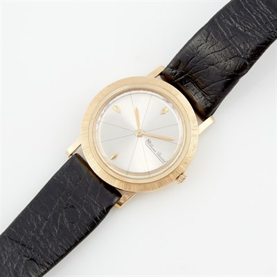 Lot 468 - Mans Gold Wrist Watch, Lucien Picard, 14K