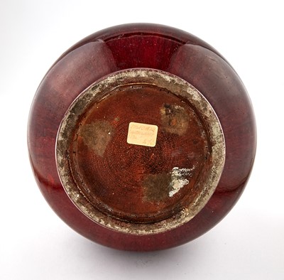 Lot 196 - A Chinese Flambé Porcelain Bottle Vase