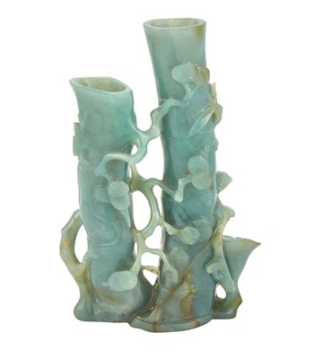 Lot 485 - A Chinese Jadeite Incense Holder