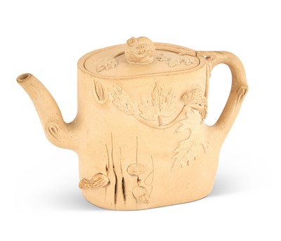 Lot 505 - A Chinese Yixing Pottery Teapot