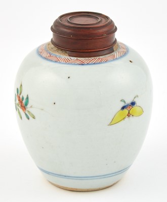 Lot 358 - A Chinese Enameled Porcelain Jar