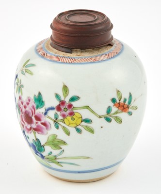 Lot 358 - A Chinese Enameled Porcelain Jar
