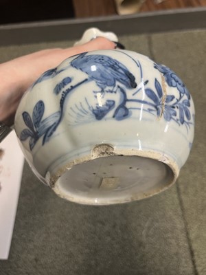 Lot 326 - A Chinese Blue and White Porcelain Kendi