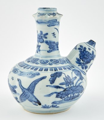 Lot 326 - A Chinese Blue and White Porcelain Kendi