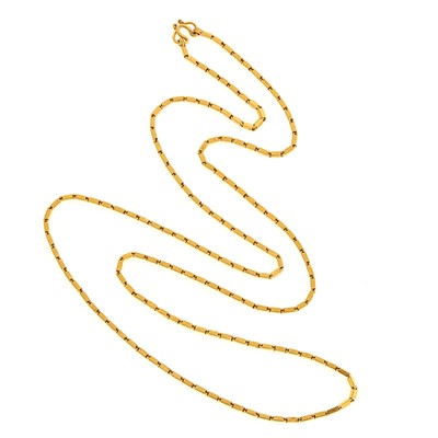 Lot 1014 - High Karat Gold Chain Necklace