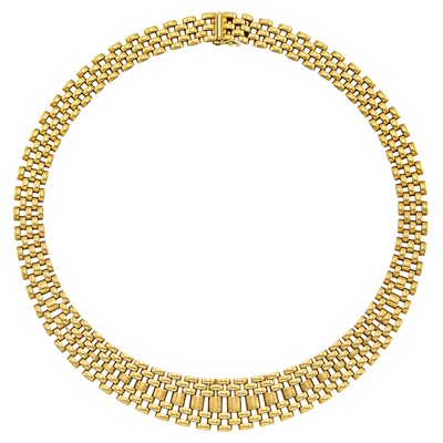 Lot 1176 - Gold Link Necklace