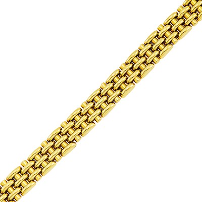 Lot 1012 - Gold Link Bracelet