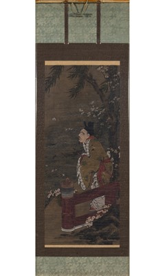 Lot 582 - A Japanese School Painting