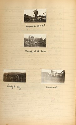 Lot 110 - Henderson's India Game Diary 1905-1916.
