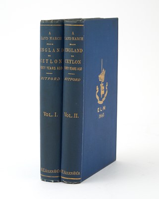 Lot 158 - Mitford's Land March to Ceylon