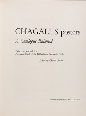 Lot 209 - [CHAGALL, MARC]
SORLIER, CHARLES. Chagall's posters. A Catalogue Raisonné.