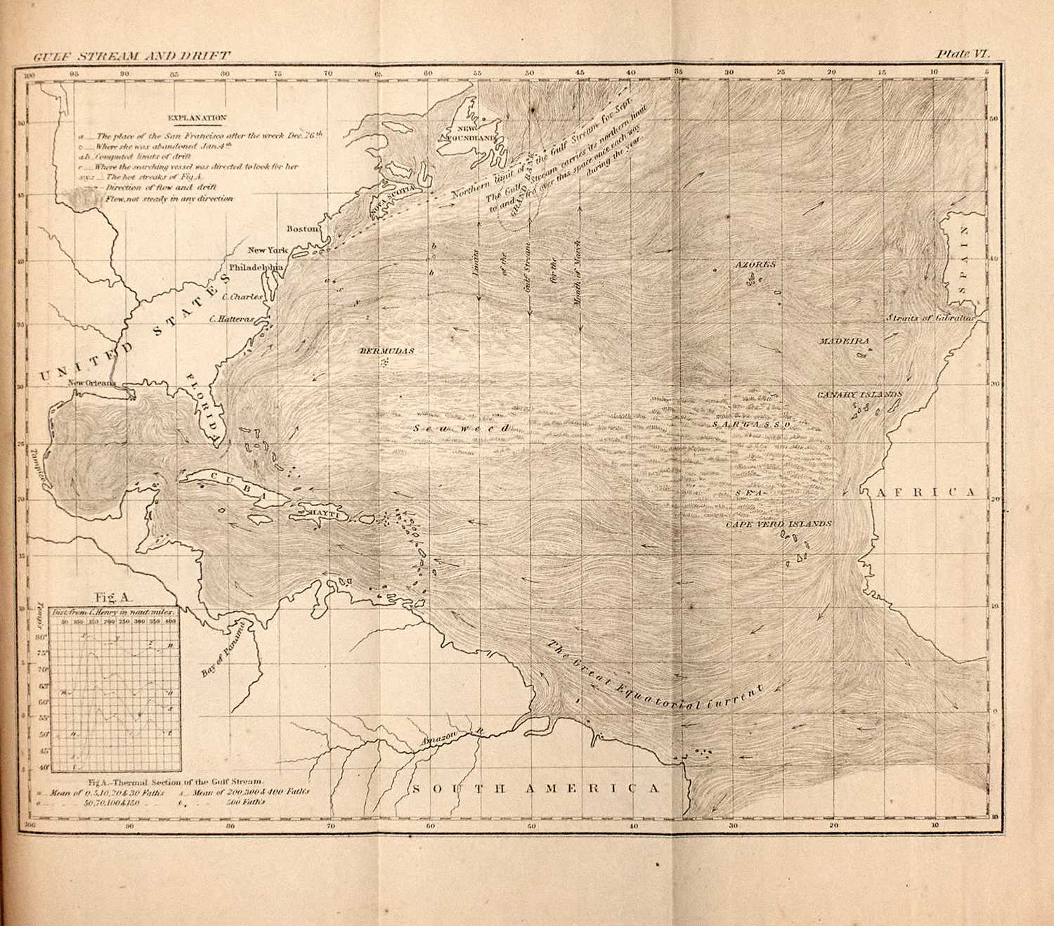 Lot 35 - MAURY, M[ATTHEW] F[ONTAINE]
The Physical Geography of the Sea.