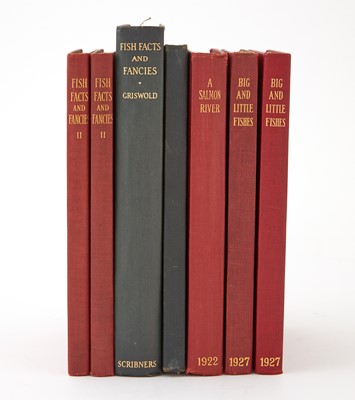 Lot 123 - [ANGLING]
GRISWOLD, FRANK GRAY. A group of seven books.
