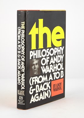 Lot 323 - Philosophy signed by Andy Warhol