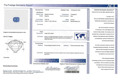 Lot 95 - Tiffany & Co. Triple Stand Natural and Cultured Pearl Necklace with Gold, Platinum, Sapphire and Diamond Clasp