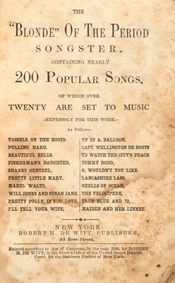 Lot 37 - [MUSIC--AMERICAN]
Two works.