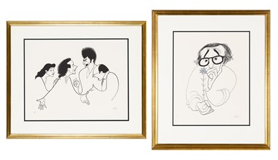 Lot 5123 - Jerry, George, Kramer and Elaine by Hirschfeld