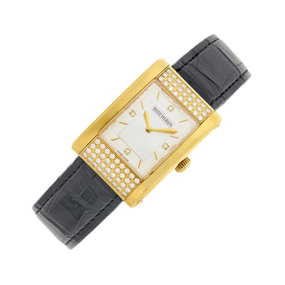 Lot 15 - Boucheron Gold and Diamond 'Reflect' Wristwatch