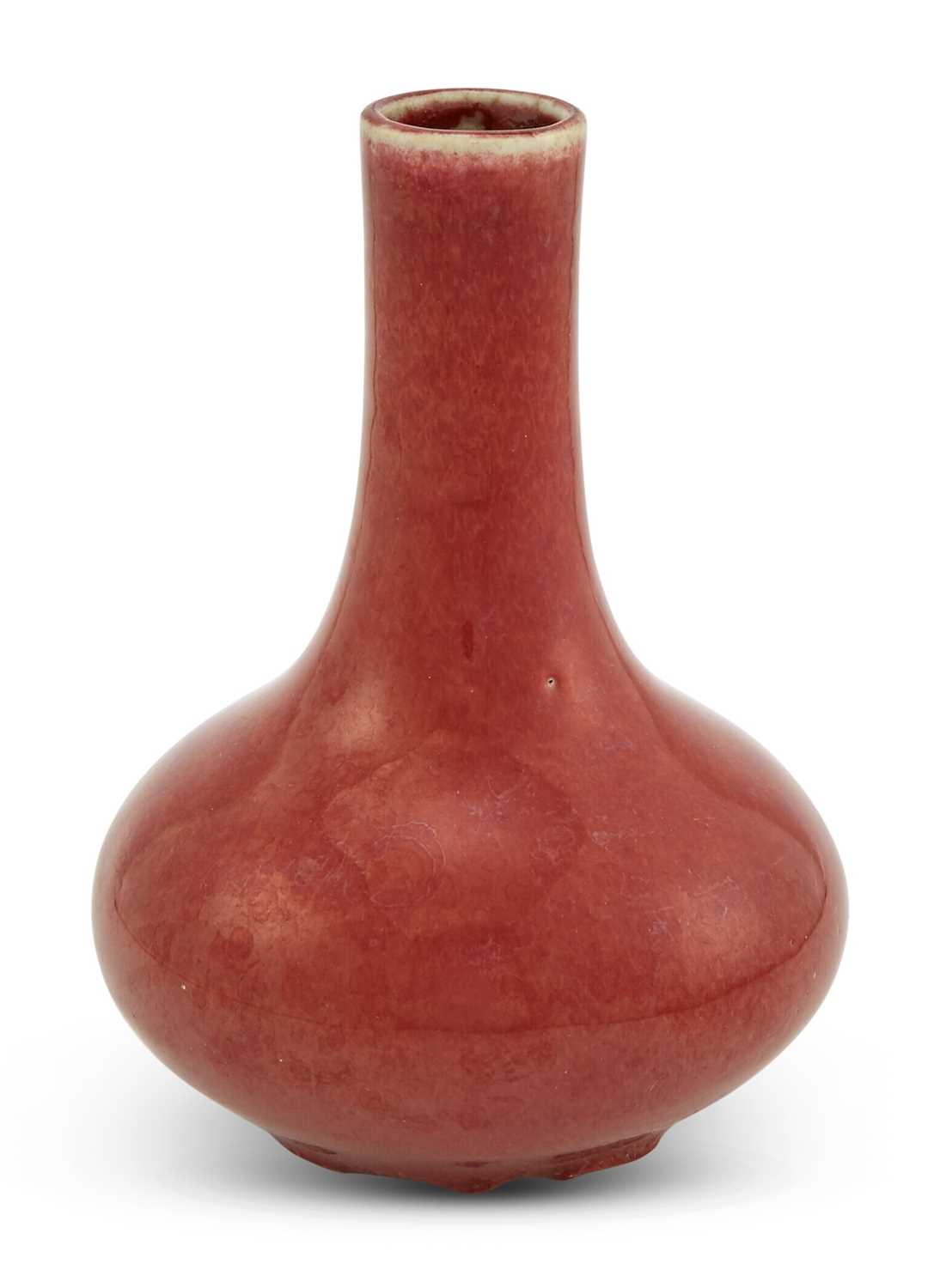 Lot 380 - A Chinese Oxblood Glazed Porcelain Vase